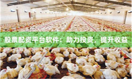股票配资平台软件：助力投资，提升收益